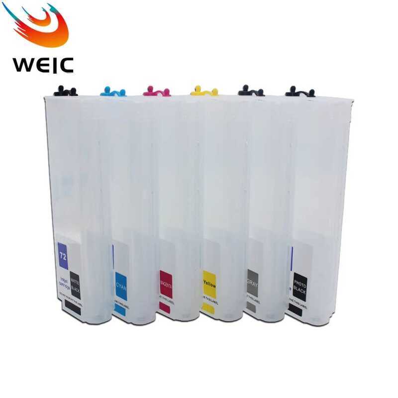 280ML 6Colors ARC Chip Refill Ink Cartridge for HP 72 HP72 Designjet T795 T610 T620 T770 T790 T