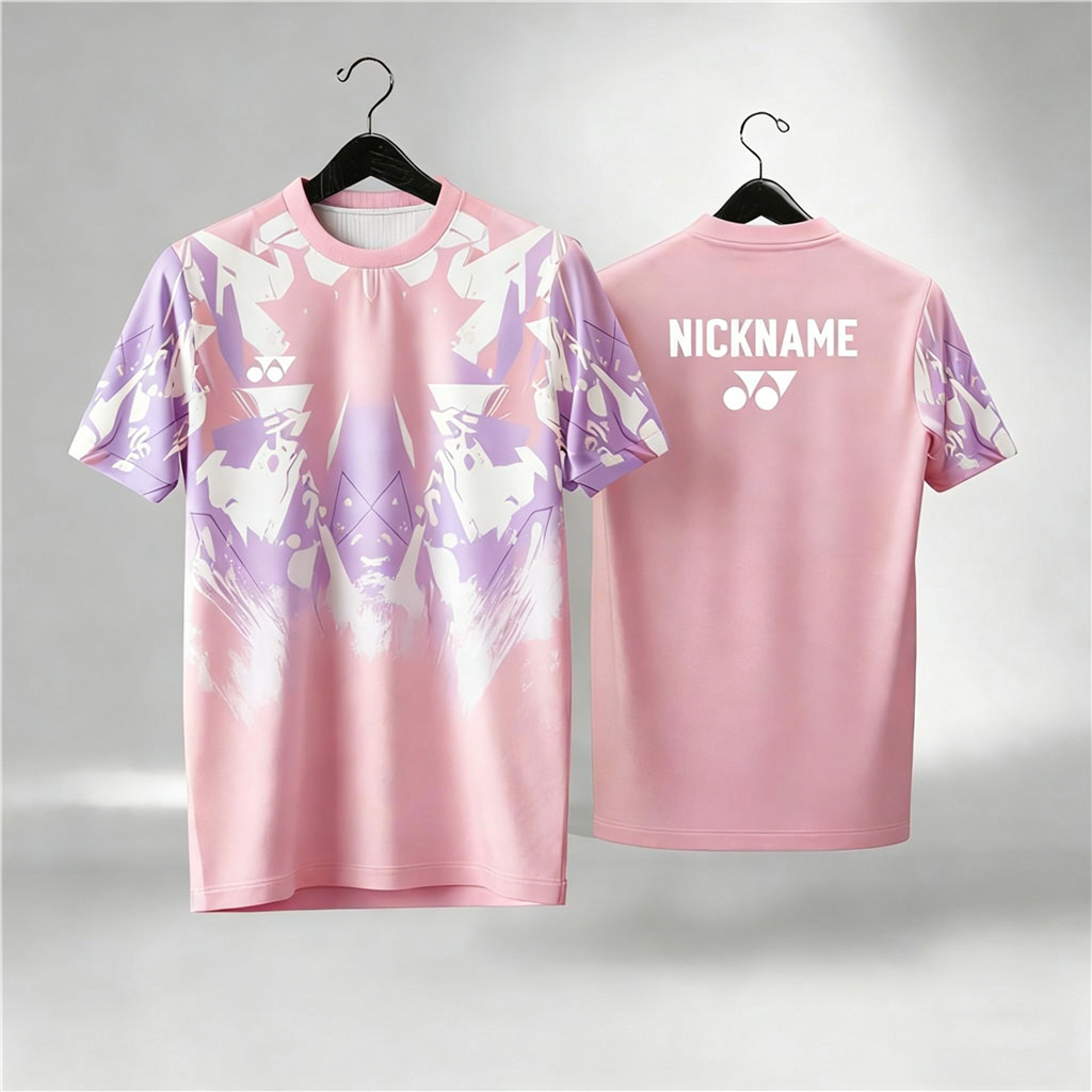 เสื้อแบดมินตันผู้ใหญ่แบบแห้งเร็วและระบายอากาศสามารถพิมพ์ชื่อ/โลโก้ได้สําหรับผู้ชายและผู้หญิงเหมาะกับการเล่นกีฬาลําลอ
