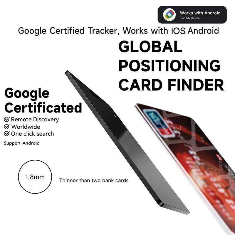 C Wallet Anti-Loss Card GPS Tracking Smart Loion Tag With Google Find My Ultra-Thin Card Item Loor