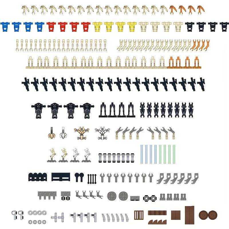 C Movie Figure Building Block Toys, Clone Army Diorama Model, Desop Display Item, Creative Birthday