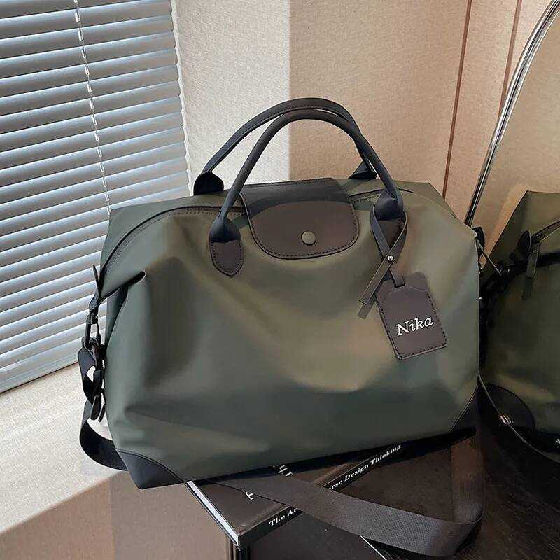 C 1Pcs Large Capacity Lightweight Travel Duffle Fashion Portable Handbag For Short Trip Luggage Gym