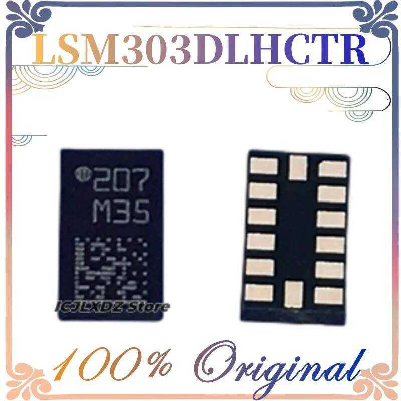 New 10-50pcs/lot Original LSM303 LSM303DLHC LSM303DLHCTR M35 LGA14 In Stock