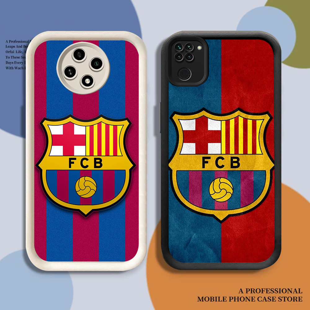 ปลอกกันกระแทกสําหรับ Xiaomi POCO M4 M6 NFC X3 F7 C71 15T Pro FB-12 FC Barcelona Barca