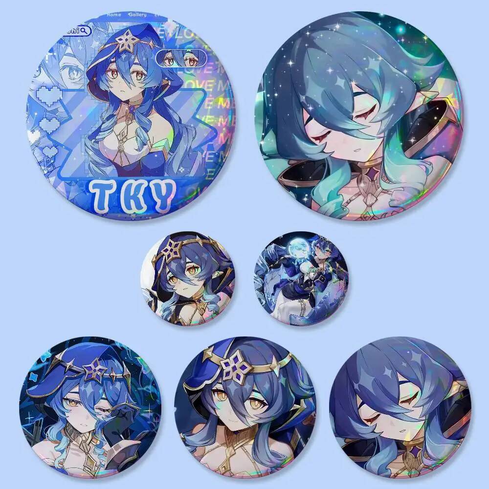Layla Genshin Impact Badge เข็มกลัดสร้างสรรค์สำหรับเสื้อผ้าและกระเป๋า