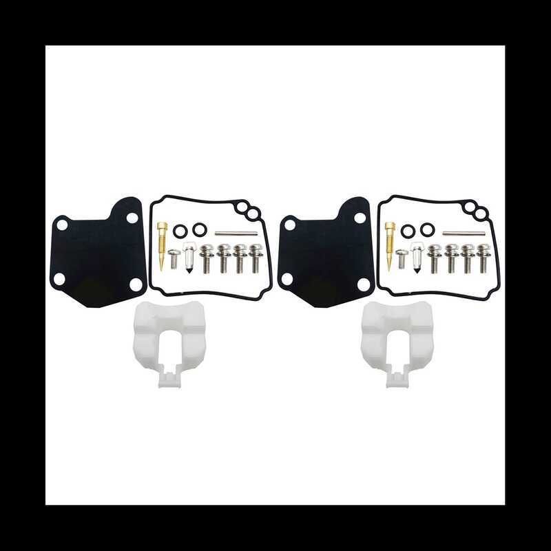 C (Lb6h) 2 X 63V-W003-00 Boat Motor Carburetor Repair Kit For Yamaha 2-Stroke .Hp 15Hp Outboard Eng