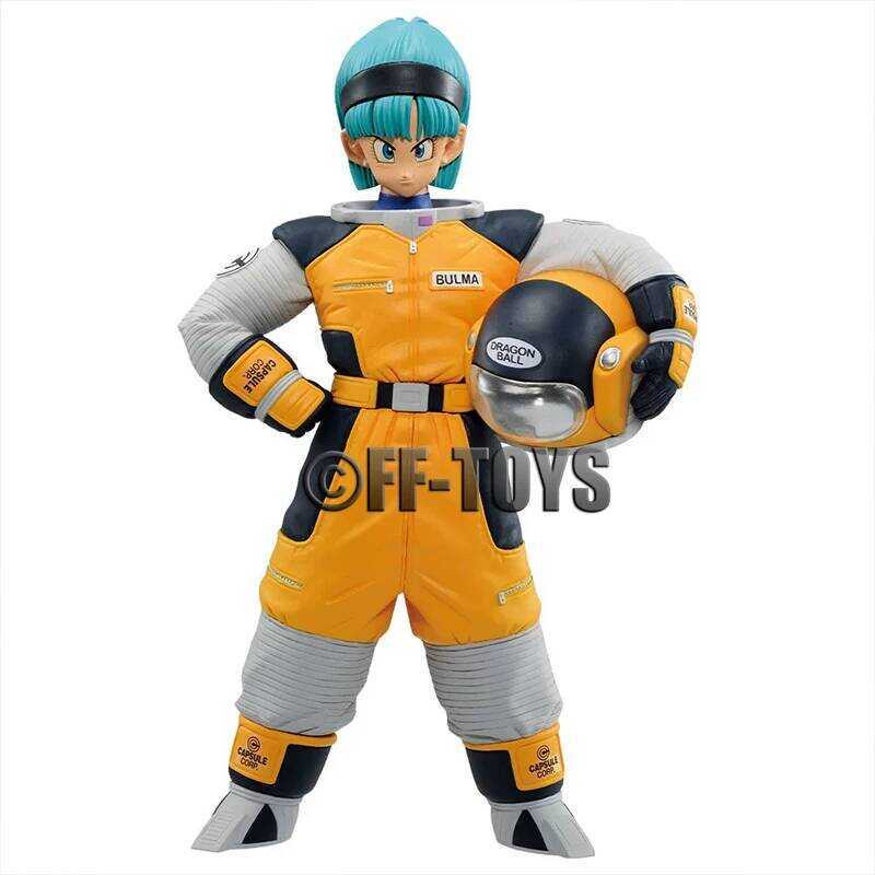 C In Stock Dragon Ball Z Bulma Namek Figure Space Suit Bulma Action Figure 21Cm Pvc Statue Collecti
