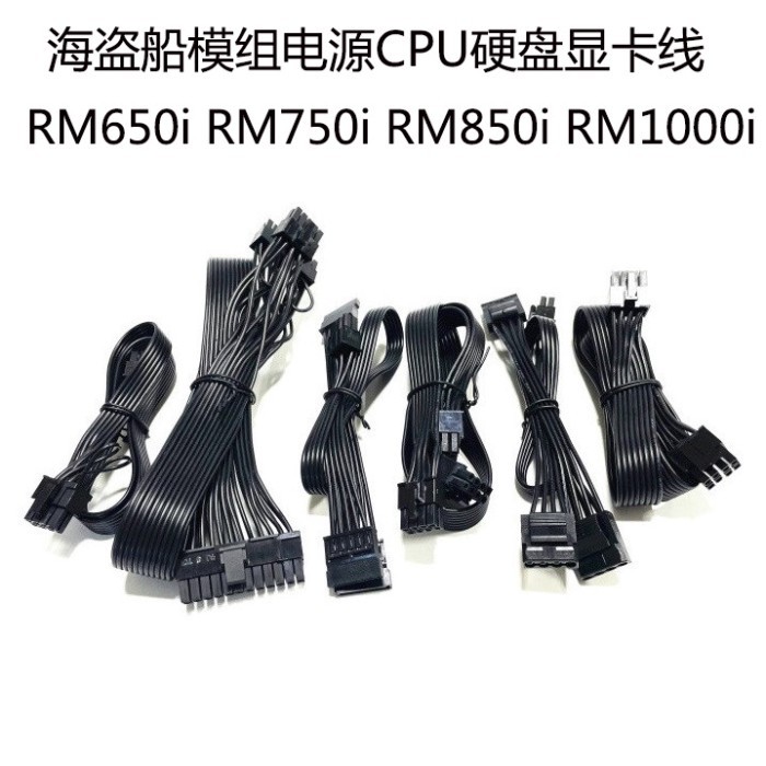ใหม่โมดูลไฟฟ้าสายเรือโจรสลัด RM650i RM750i RM850i RM1000i กราฟิกการ์ด CPU 8P Hard Disk Line