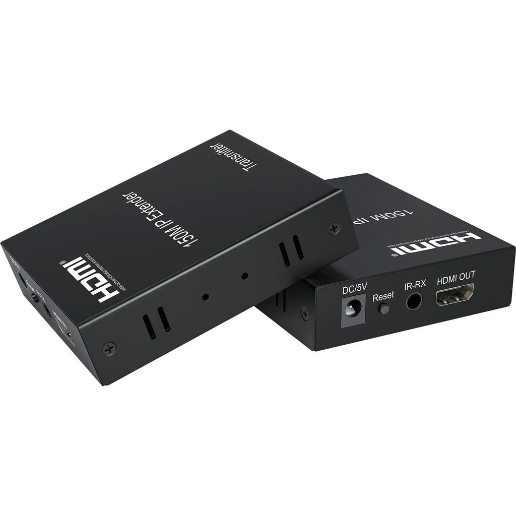 150M IP Extender Over Rj45 Cat5e Cat6 สาย 1080P HDMI Ethernet Extender เครื่องส่งสัญญาณวิดีโอและชุดต