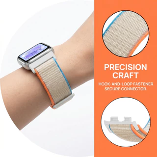 สายรัดแบบลูปไนลอน for Huawei Band 11 11 Pro/10 9 8 NFC/7 อุปกรณ์เสริมสายรัดกีฬาแบบปรับได้สำหรับเปลี่ยนใหม่