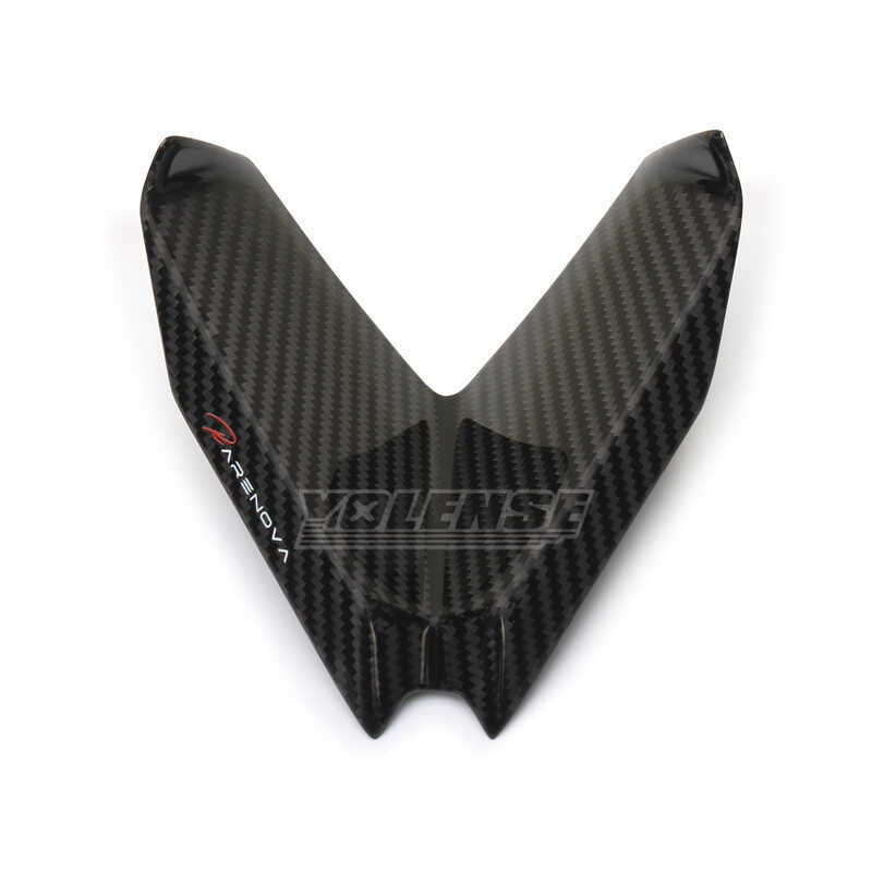 เหมาะสําหรับ Kawasaki ZX-4R ZX-4RR ZX-25R ดัดแปลงชิ้นส่วนคาร์บอนไฟเบอร์ Air Inlet Air Inlet แห้งคาร์