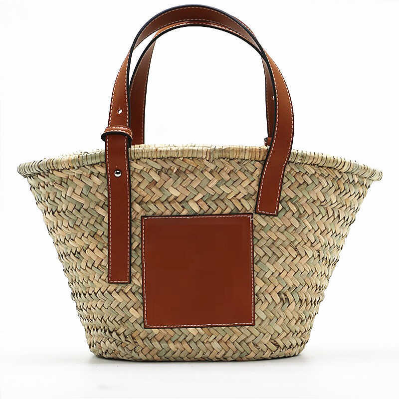She Shenghao Craftsmanship Aquatic Plants Hand-Woven Bag Ladies One-Shou