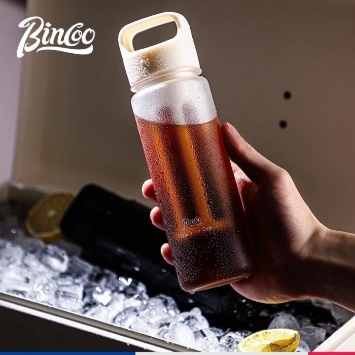 Bincoo Cold Brew Cup Coffee Cold Brew Pot Tritan Water Cup Portable Cold Brew Pot Portable Cup Ameri