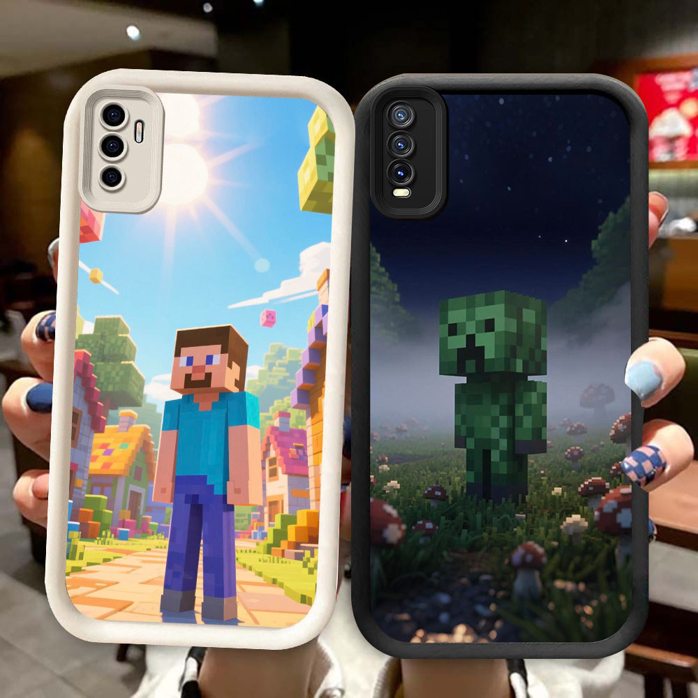 TS-43 กล่องเด็กปลอกกันกระแทกสําหรับ VIVO Y20 Y20i Y11S S1 Y20S Y12S iQOO 13 V19 V50 Lite Pro