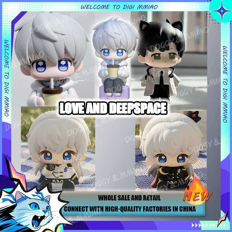 C Love And Deepspace Figure Fig Sylus Rafayel Xavier Zayne Doll Pendant Game Collection Collectable
