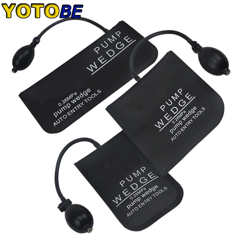 Pump Wedge Locksmith Tools Auto Air Wedge Airbag Lock Pick Set Open Car Door Lock Hand Tools 3pcs/s