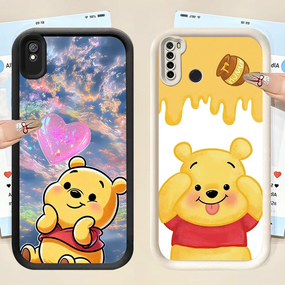 YS-99 Winnie the Pooh เคสกันกระแทกสําหรับ Xiaomi Redmi หมายเหตุ 5 A5 9A 9T 7 6A POCO POCO C71 M3 Pro