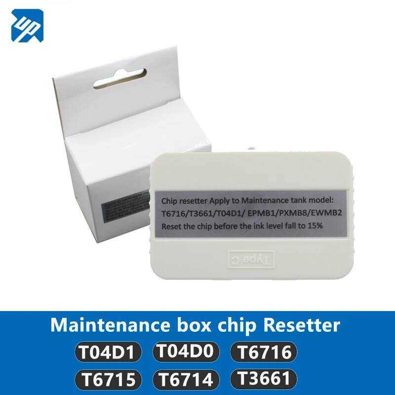 T04D1 ชิปรีเซ็ตเตอร์กล่องบำรุงรักษา T6716 T04D0 T3661 สำหรับ Epson XP-15000 XP-5115 WF-2800 L14150 X