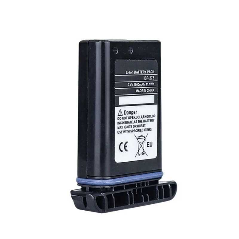 ▥ ใหม่ 1500Mah Bp-275 แบตเตอรี่ลิเธียมไอออนสำหรับไอคอม Ic-M91d Ic-M92d มือถือ 2 ทางวิทยุแบตเตอร