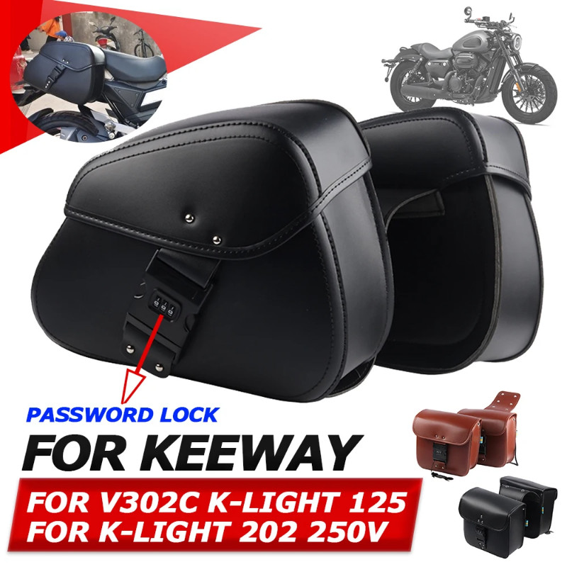 For Keeway V302C V302 C V 302 C K-Light 125 202 KLight 250V Motorcycle Accessories Side Luggage Bag