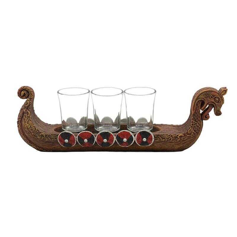 สินค้าใหม่ viking shot gses viking Spirit Glass แก้วโจรสลัด viking ที่ไม่ซ้ําใคร