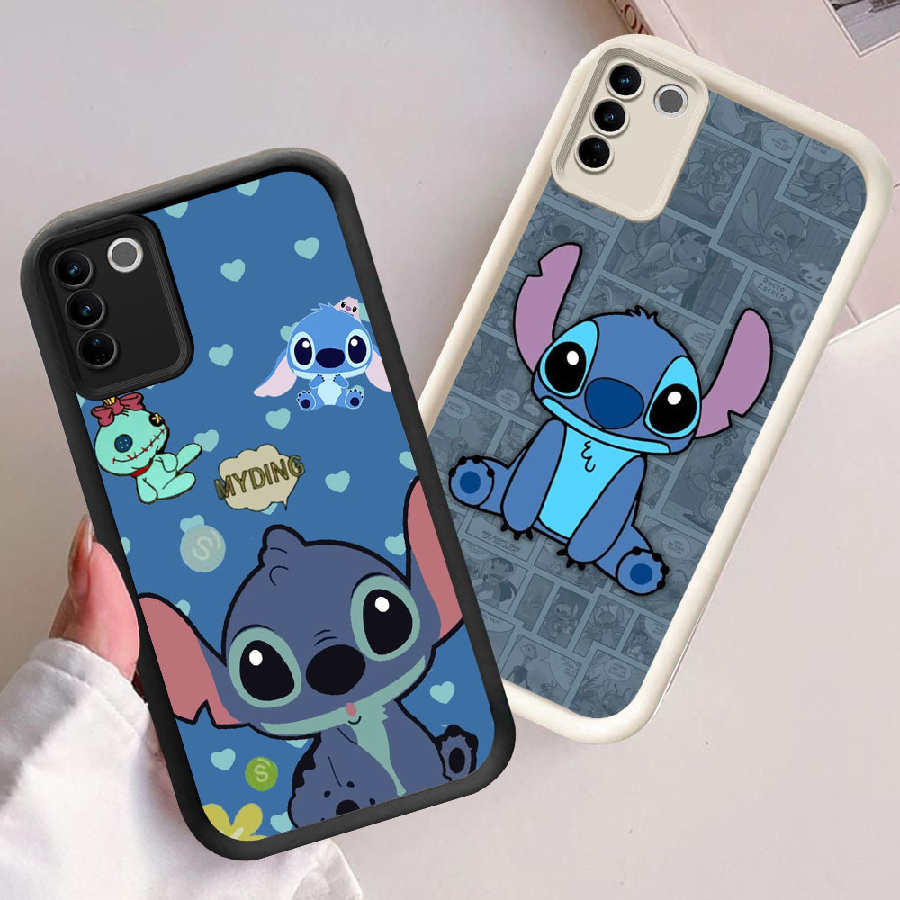 YS-49 น่ารัก Stitch เคสกันกระแทกสําหรับ VIVO V27E V27 V29 V29E Y200e Y100 Pro