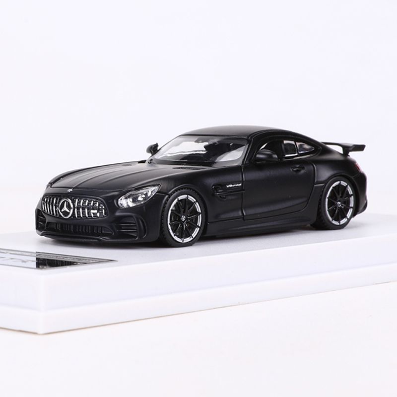 MJ 1: 64 Benz Benz AMG GTR จําลองรถรุ่นคอลเลกชัน