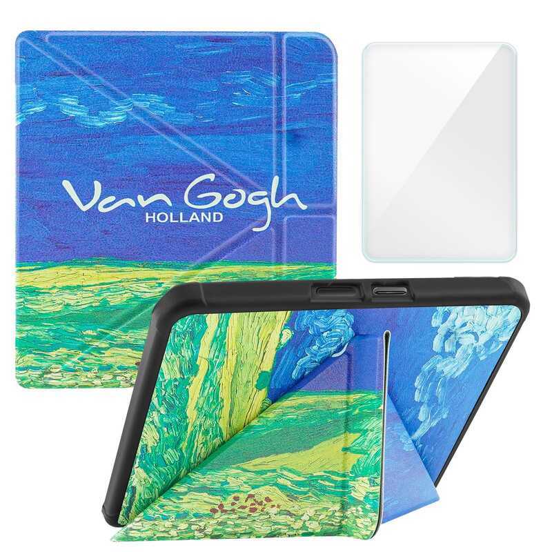 เหมาะสําหรับ Kobo Forma E-Book เคสป้องกัน Kobo Forma 27 ซม.N782 เคสหนัง TPU Sleeping