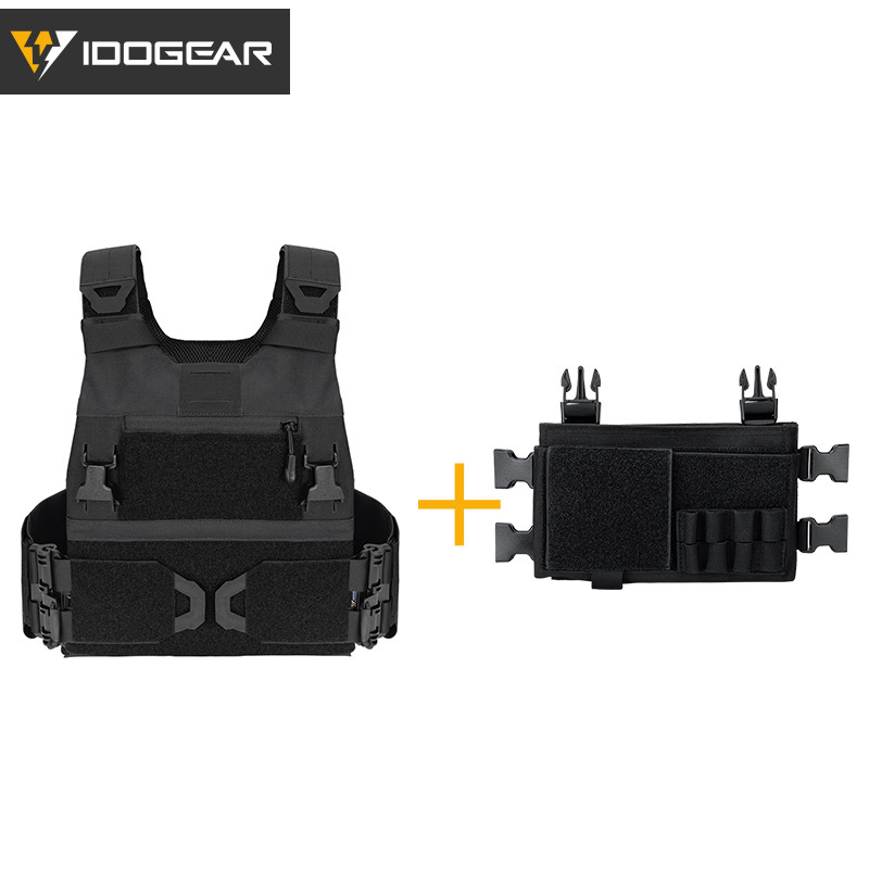 IDOGEAR Kevlar FCSK3.0 เสื้อกั๊ก MK3 ออกแบบให้น้ำหนักเบาทามสไตล์ Ferro พร้อมแผ่นCarrier ชุด 3320