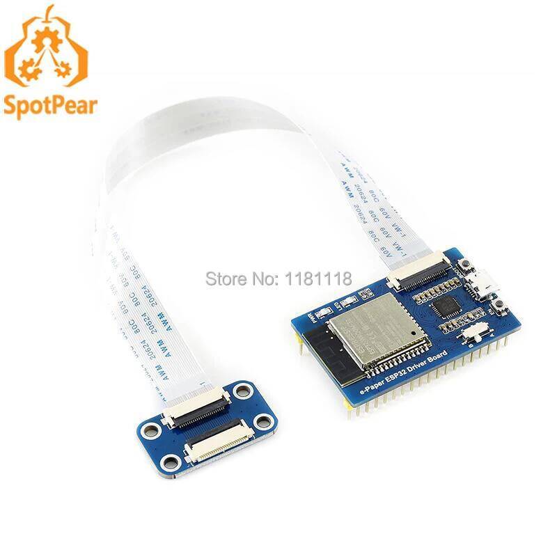 E-Paper ESP32 Driver Board Universal e-Paper Raw Panel Driver Board, ESP32 WiFi/บลูทูธไร้สาย