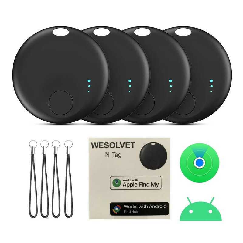 แท็กตัวติดตามอากาศสําหรับบลูทูธแท็กอัจฉริยะระบบ Dl เข้ากันได้กับ iOS My หรือ Google Find Hub Item Lo