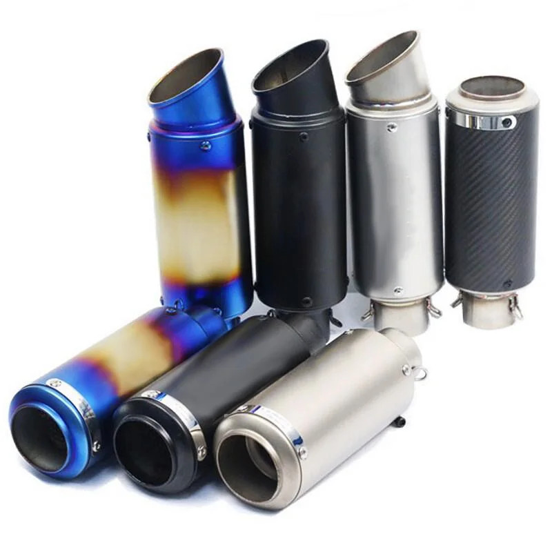 Universal Motorcycle Exhaust MOTO DB Killer Muffler Pipe escape pitbike for tmax GSR 600 750 250cc