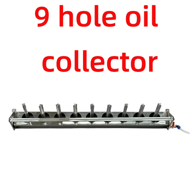 9-hole oil recovery rack Automotive maintenance residual oil Waste oil recovery tank oil recovery s
