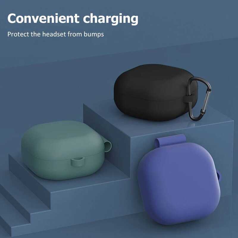 สำหรับเคส 2 Samsung Live FE ปกซิลิโคนนุ่ม Galaxy Buds2 Pro Buds live Capa Funda