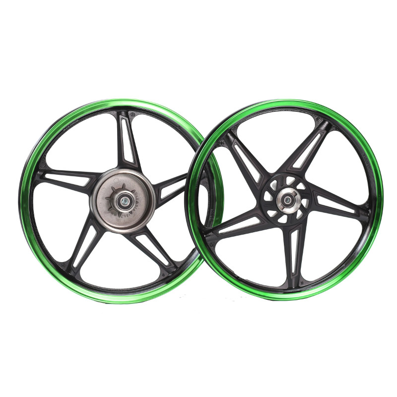 Motorcycle Super Motorcycle Wheel Hub Quality Replacement Customized Aluminum Laser Green Logo Surf