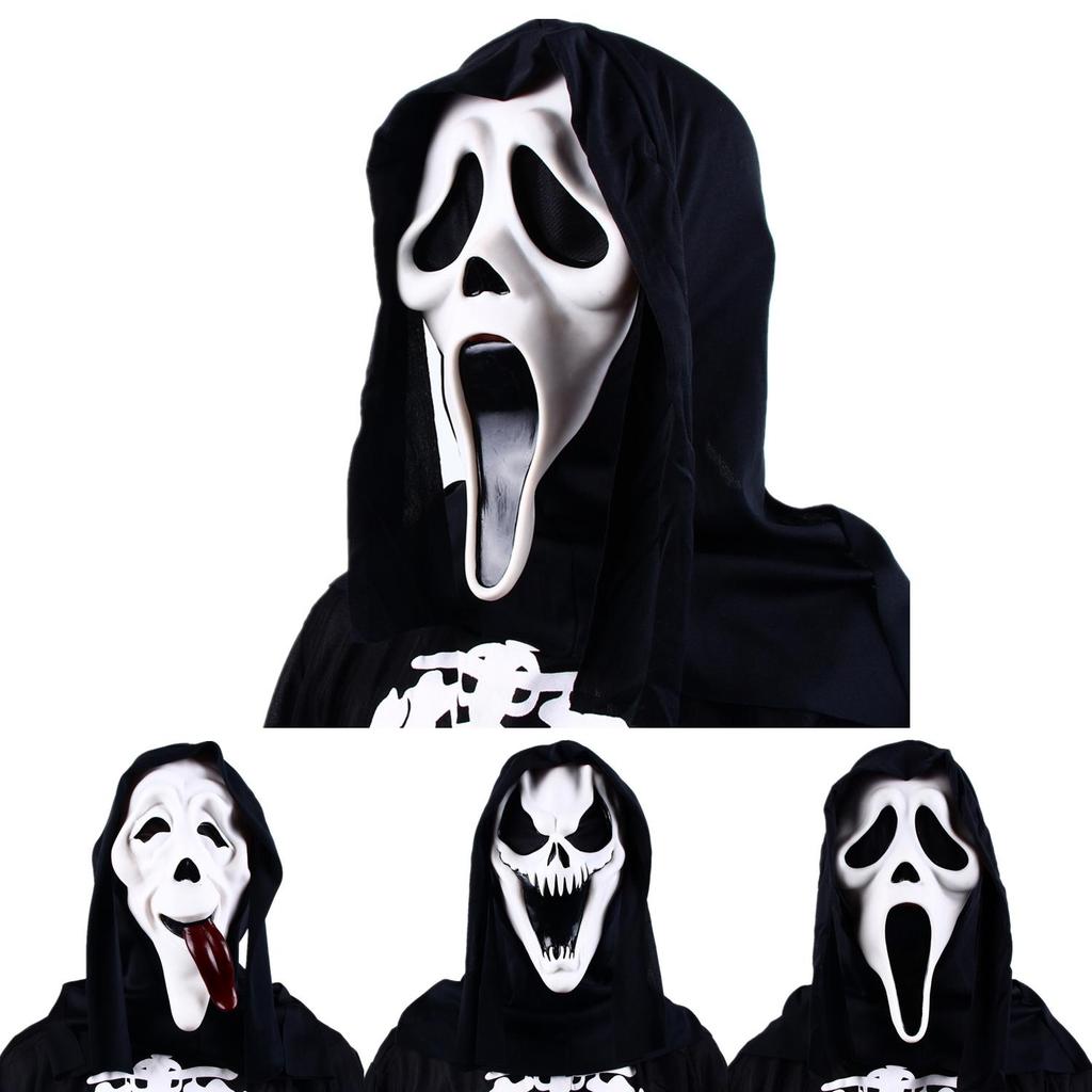 Screams The Let Begin With Our Adult Scream Suit Mask Ghost Face Costume Set Great For Themed Monste
