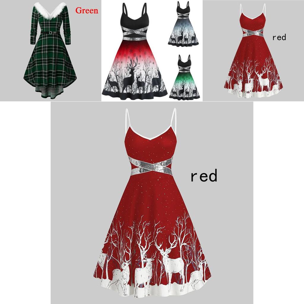 Claus Santa Mrs ชุดคริสต์มาสผู้หญิงคอสเพลย์ปาร์ตี้เครื่องแต่งกายนุ่มและกํามะหยี่วัสดุ Skintouch