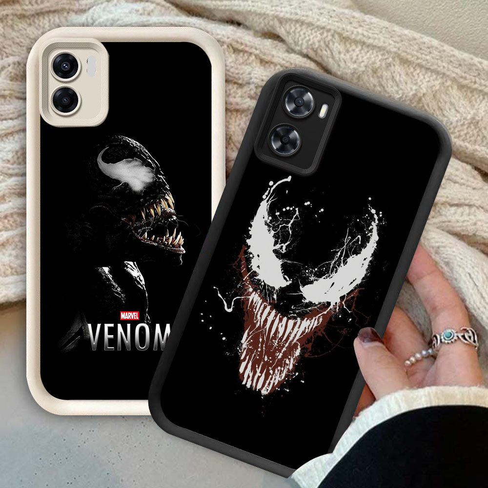 YS-71 Marvel Venom ปลอกกันกระแทกสําหรับ OPPO A57 A36 A57e A57s A96 A77s A77 A76 Realme 9i C33