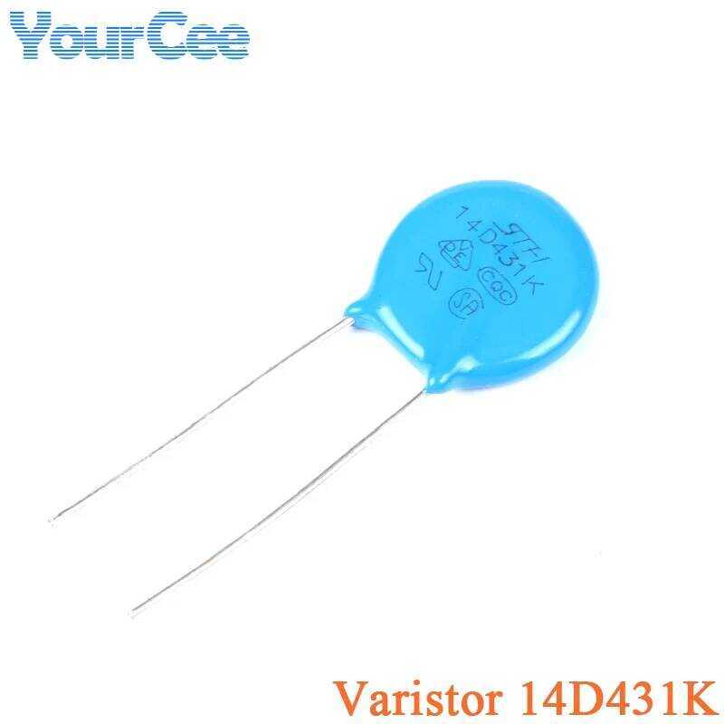 ชิ้น/5 20 ชิ้น วาไรสเตอร์ 14D431K 14D-431K 14D431 430V ตัวต้านทานแรงดันโลหะ VDR VSR