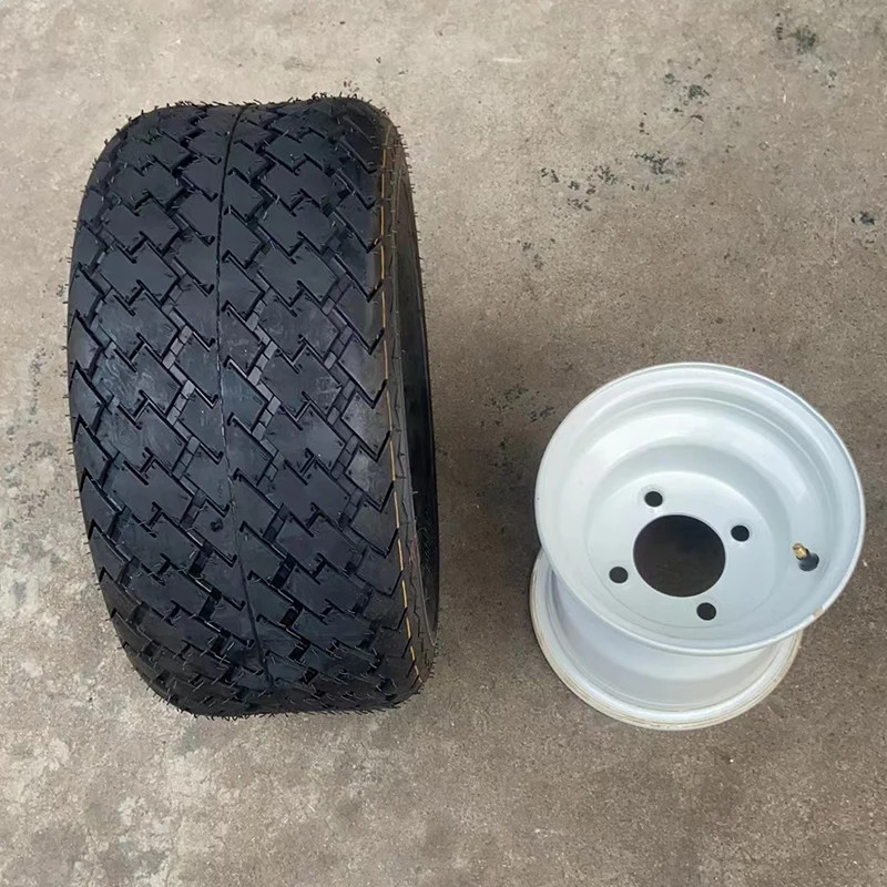 18X9.50-8 8 inch ATV tire with aluminum rim suitable for ATV, 4 wheeler, road tire wear-resistant w