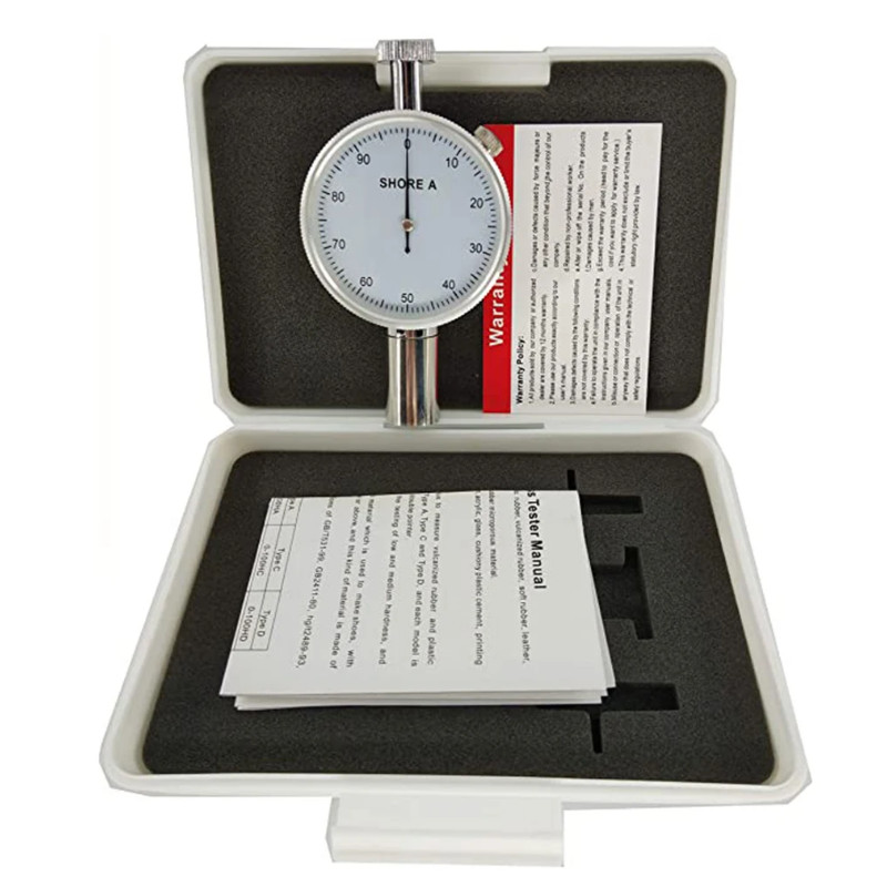 Portable Shore A Durometer Hardness Tester Meter Sclerometer Hardness Tester Gauge With Single Need