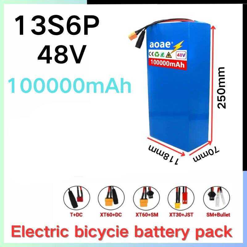 Citycoco แบตเตอรี่สกู๊ตเตอร์ไฟฟ้า 48v 100000mAh 2000W ของแท้ใหม่ 100% พร้อม BMS 50A ในตัว 48V 100ah