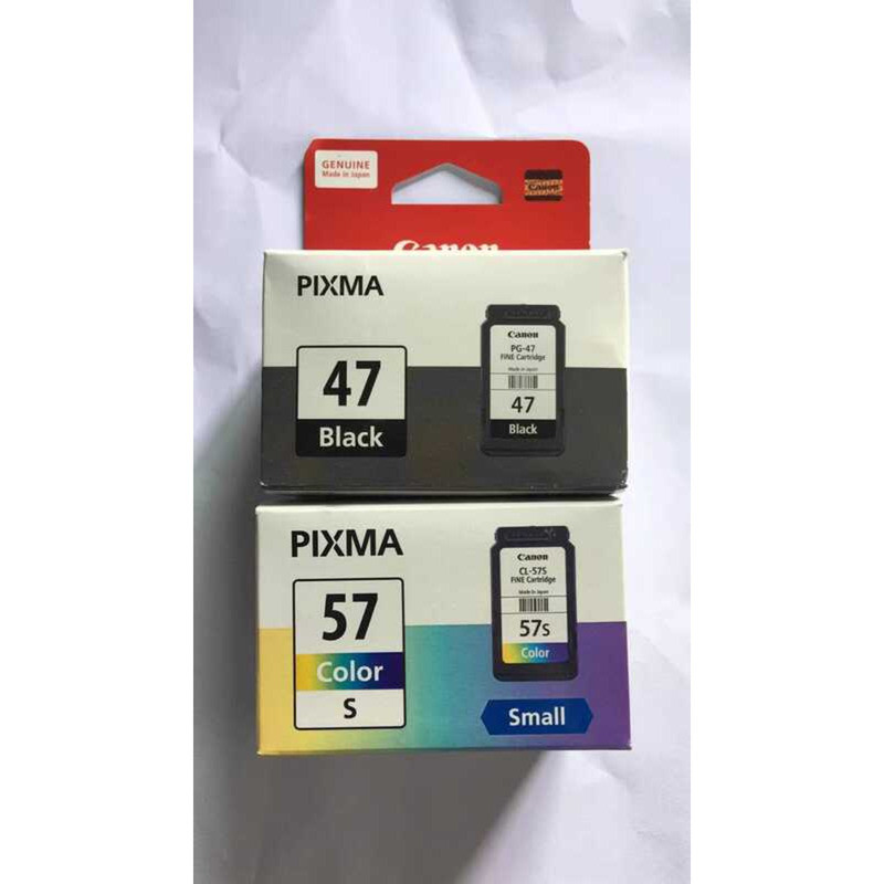 Canon Original PG-47 57 ตลับหมึก E4 3370 3470 E410 E460 E470E3170 เครื่องพิมพ์