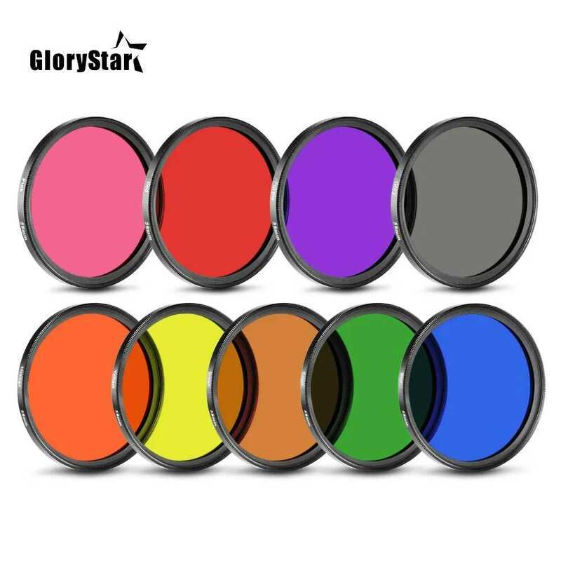 C Color FLD Orange Red Yellow Green Blue Filter 30Mm 37Mm 40.5Mm 46Mm 4Mm 52Mm 55 58Mm 62Mm 67Mm 72
