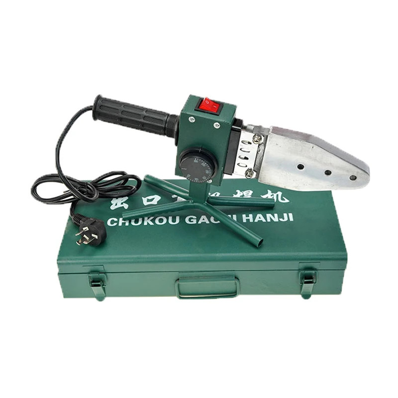 800-1000W AC220V 20-63mm 2" PPR PVC PB PE Water Pipe Temperature Control Heat Weld Melt Machine Soc