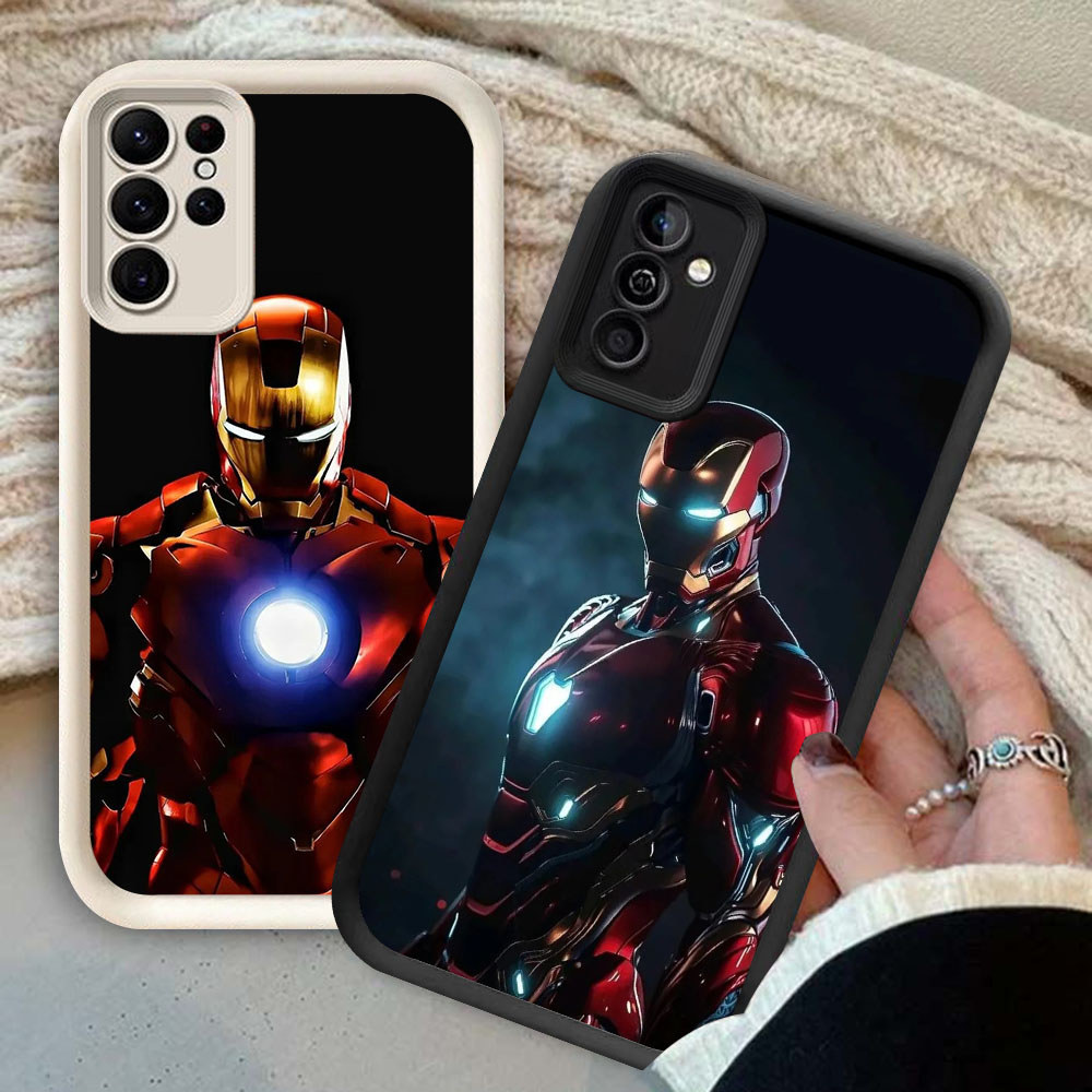 YS-59 Iron Man เคสกันกระแทกสําหรับ Samsung A55 A54 M15 S25 S24 S21 FE Ultra