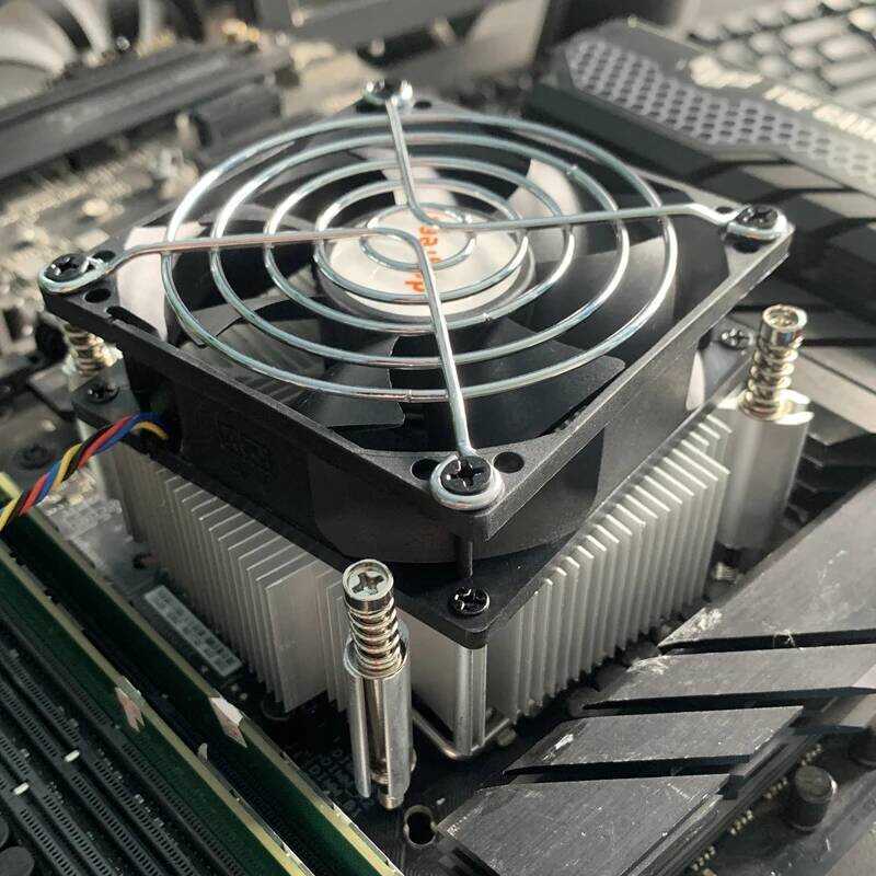 CPU ชุดระบายความร้อน แบบอากาศที่มีประสิทธิภาพ 4PIN PWM Tower PC Processor พัดลมระบายความร้อน 80MM สำ