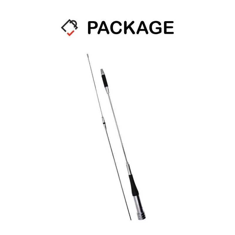 ▥ เพชร VHF Uhf Dual Band เสาอากาศ Sg7500รถเสาอากาศ144/430Mhz Sg-7500สูง Dbi เสาอากาศสำหรับ Kt-8