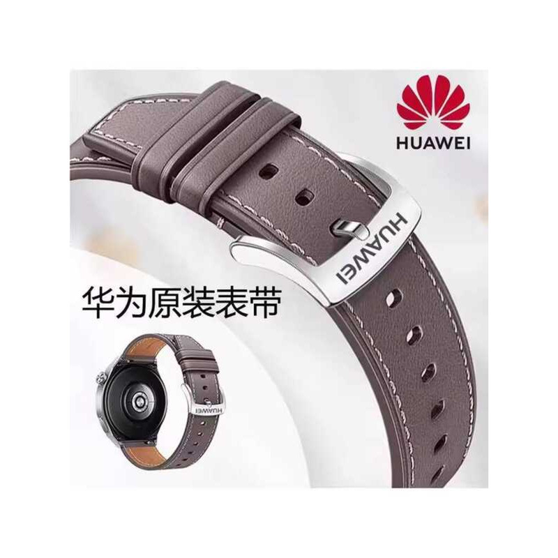 เหมาะสําหรับ Huawei GT2/GT3 สายนาฬิกาหนังแท้ GT5 สาย GT4 Huawei watch5/4pro สายนาฬิกา xindianI