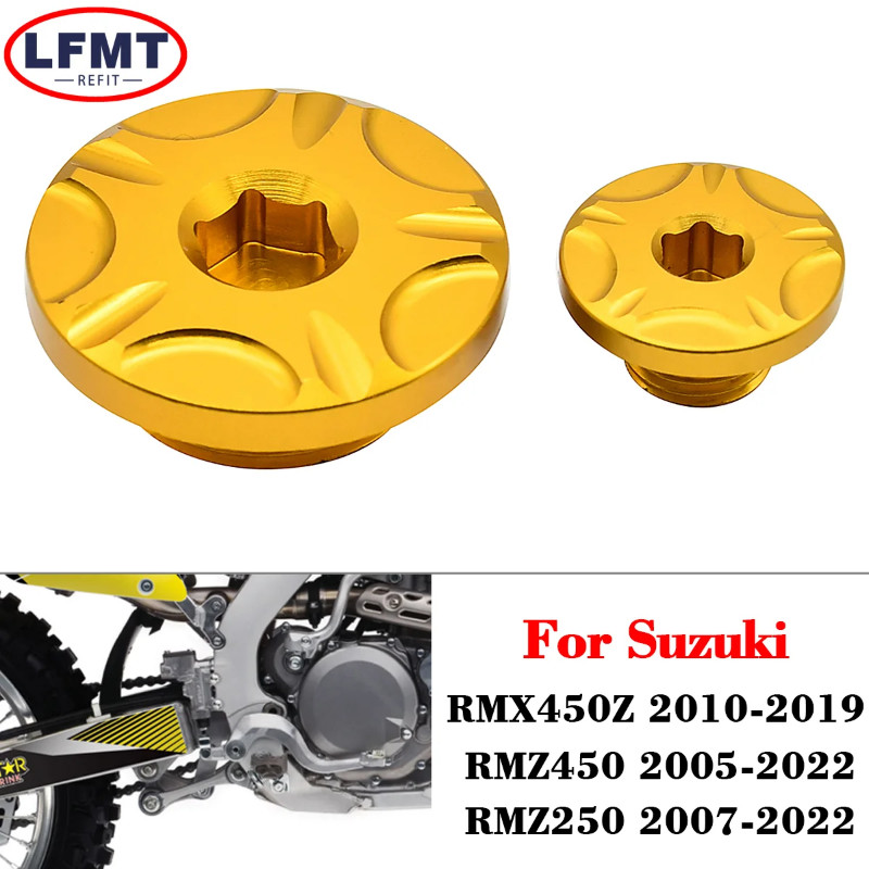 Aluminium CNC Motorcycle Ignition Cover Plug For Suzuki RM 250 450 RMZ250 RMZ450 RMX450Z RM-Z250 RM