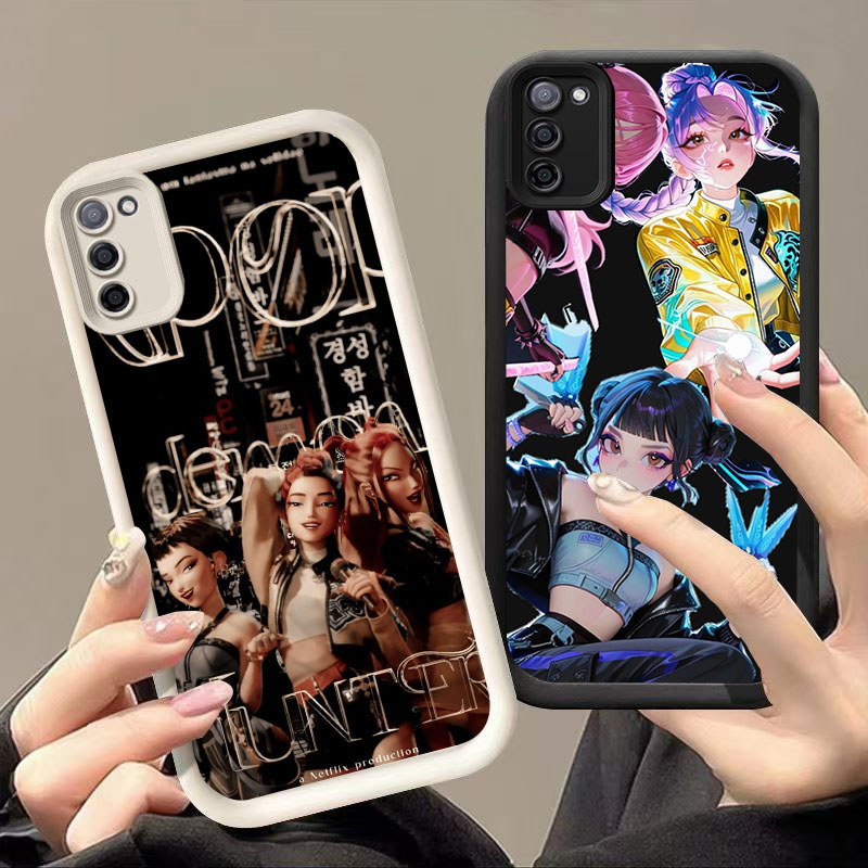 HK-49 Witch Hunter 2 ปลอกกันกระแทกสําหรับซิลิโคนสีดําและสีขาว Samsung A51 FE A71 M30S M21 S20 2020